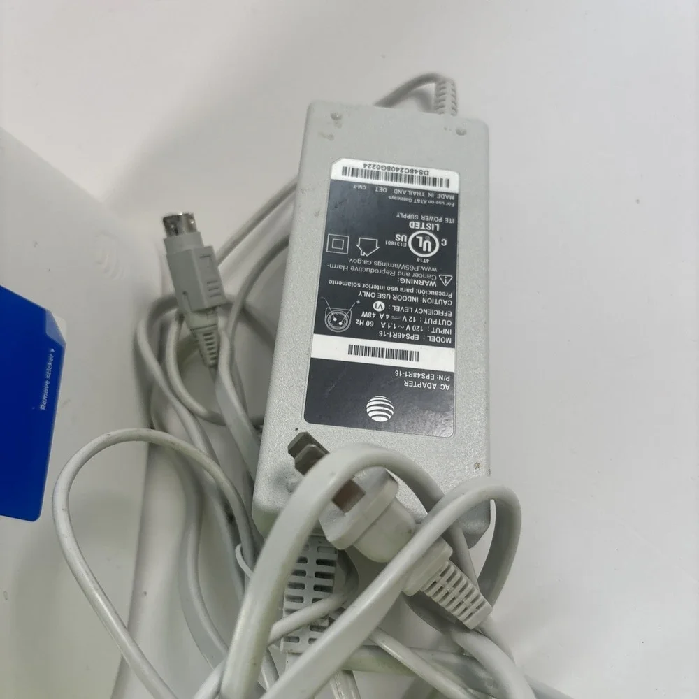 AT&T BGW320 Fiber Gateway WiFi 6 Modem Router Untested AS-IS - Picture 7 of 8